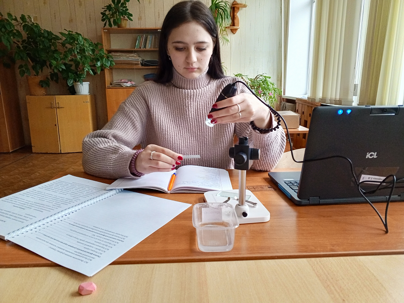 Работа с микроскопом «Осваиваем методику применения USB микроскопа для изучения временных микропрепаратов».